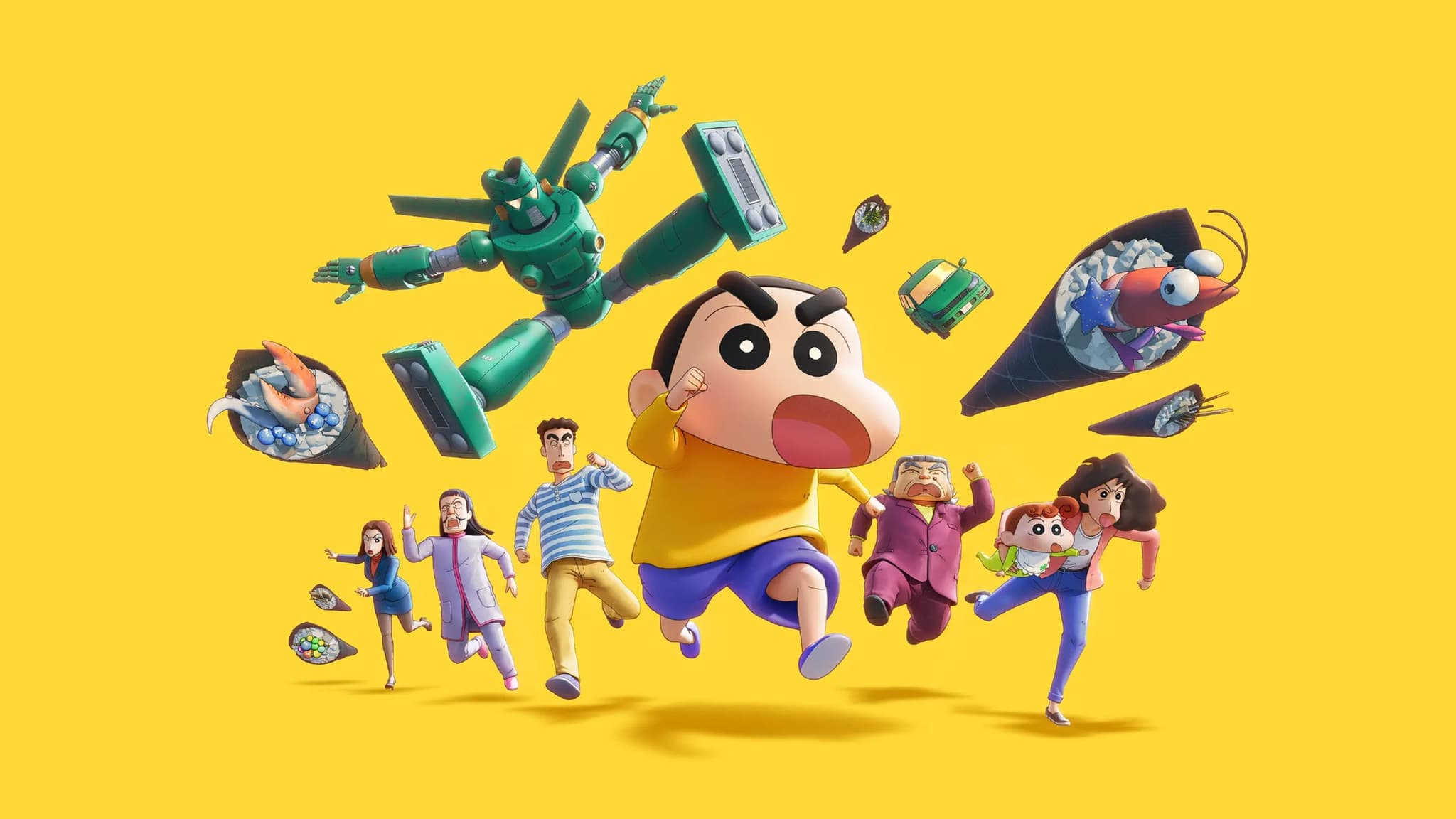 Shin Jigen! Crayon Shin-chan the Movie (2023) ชินจัง เดอะมูฟวี่ มหาสงครามซุปเปอร์พลังจิตซูชิเหินเวหา