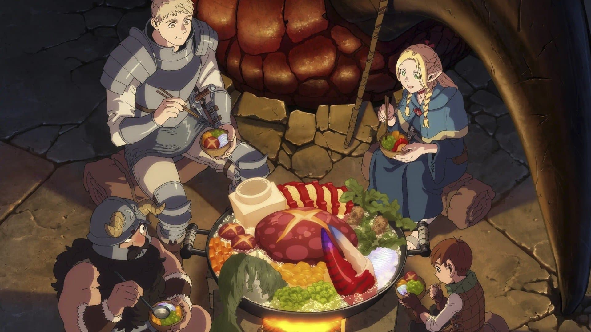 เว็บดูซีรีย์ แอนิเมชั่น แฟนตาซี เรื่อง Delicious in Dungeon สูตรลับตำรับดันเจียน (2024) ดูซีรีย์ฟรี