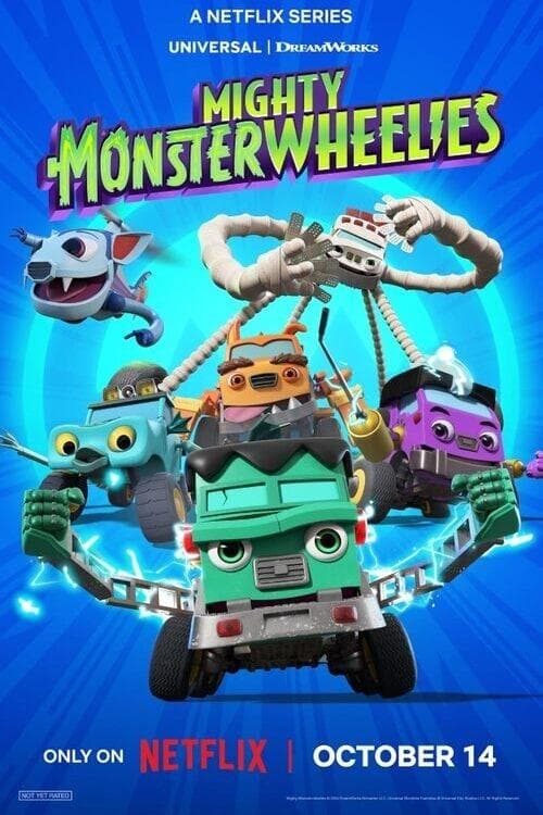 โปสเตอร์หนัง Mighty Monsterwheelies(2024) ฮีโร่มอนสเตอร์ติดล้อ
