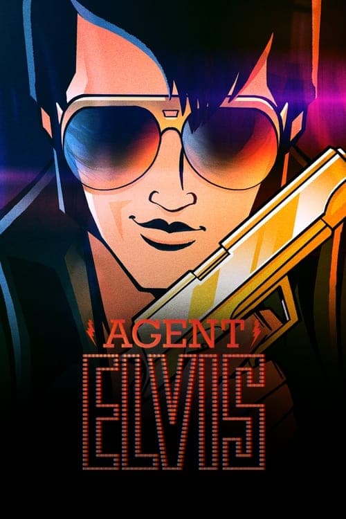 โปสเตอร์หนัง เว็บซีรีย์ฝรั่ง Agent Elvis (2023) สายลับสายร็อค