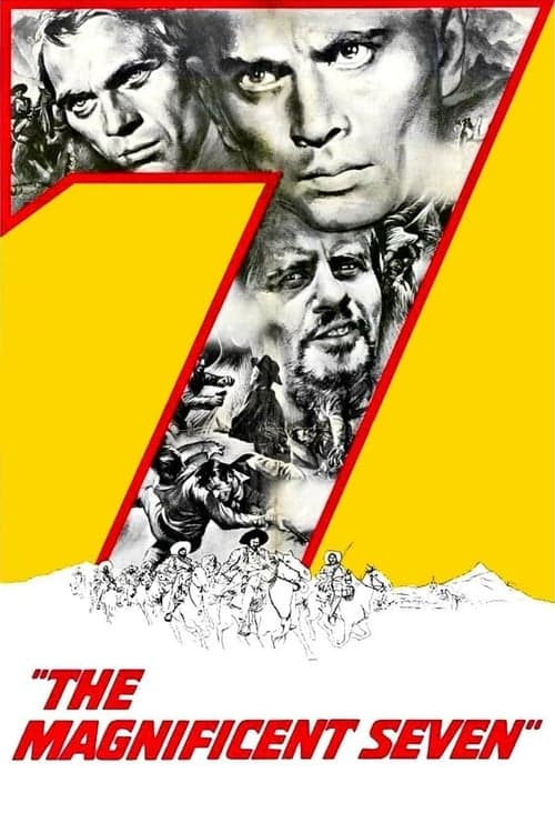 โปสเตอร์หนัง หนังออนไลน์.หนังใหม่ฟรี.The Magnificent Seven (1960) สิงห์แดนเสือ