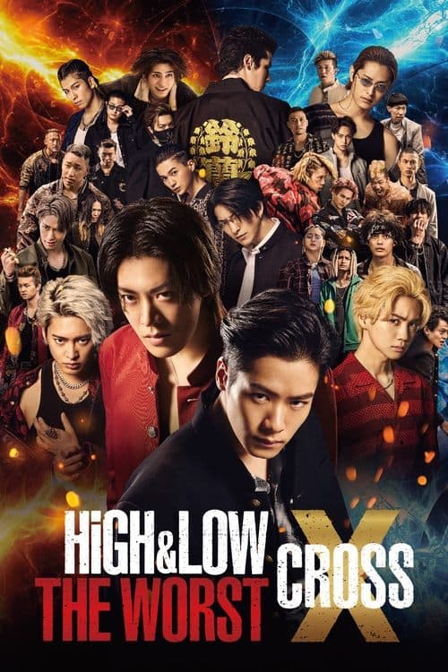 โปสเตอร์หนัง ดูหนังญี่ปุ่น High & Low The Worst X (2022)