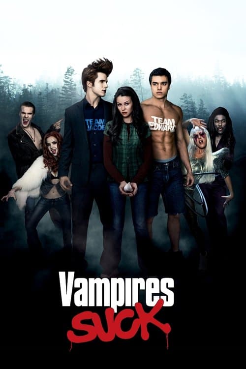 โปสเตอร์หนัง หนังฉาๆ ดูหนังตลก ดูหนังล้อเล่น เรื่อง Vampires Suck (2010) สะกิดต่อมขำ