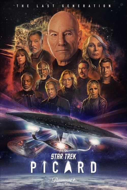 โปสเตอร์หนัง ซีรีย์ภาคต่อ.Star Trek Picard Season 3