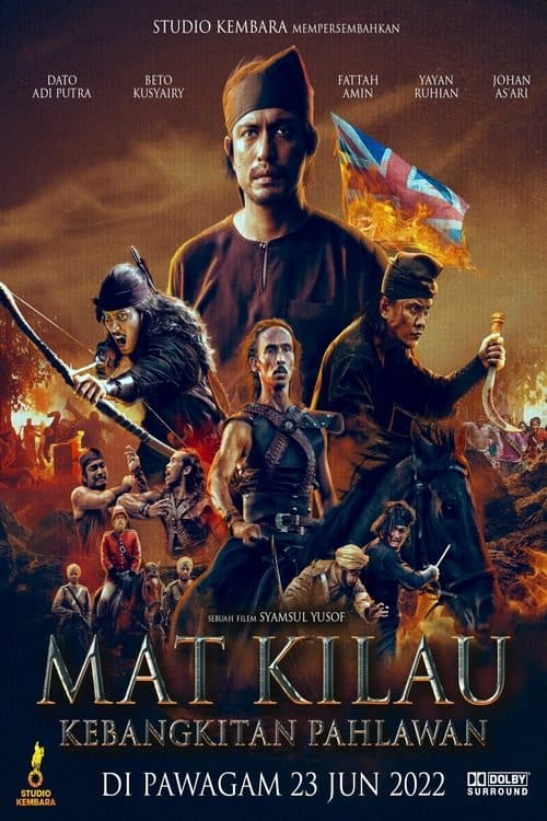 โปสเตอร์หนัง Mat Kilau (2022) มัต คีเลา นักสู้เพื่อมาเลย์