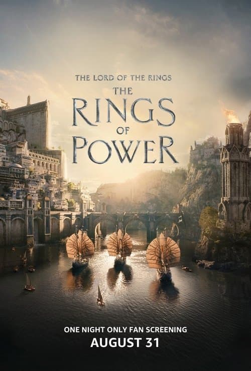 โปสเตอร์หนัง The Lord of the Rings The Rings of Power แหวนแห่งอำนาจ