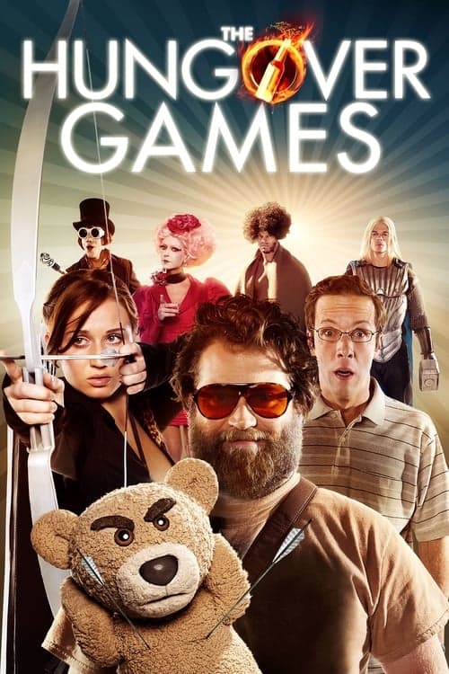 โปสเตอร์หนัง ภาพยนตร์ออนไลน์ เรื่อง"The Hungover Games (2014) เกมล่าแก๊งเมารั่ว".