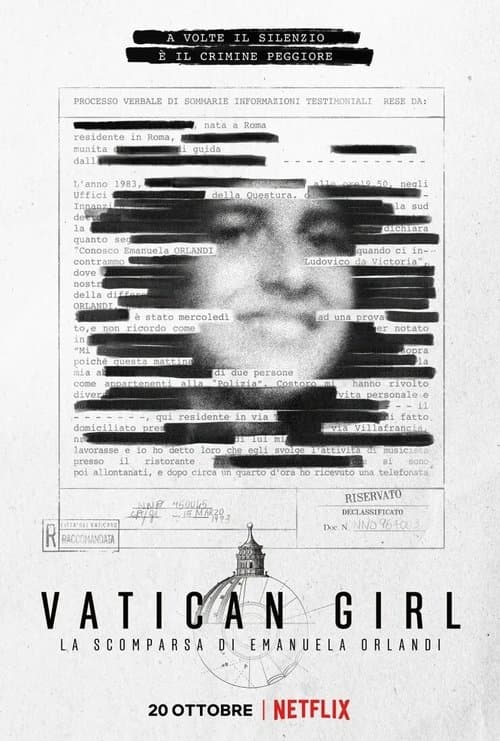 โปสเตอร์หนัง Vatican Girl: The Disappearance of Emanuela Orlandi การหายตัวไปของเอมานูเอล่า ออร์ลันดี
