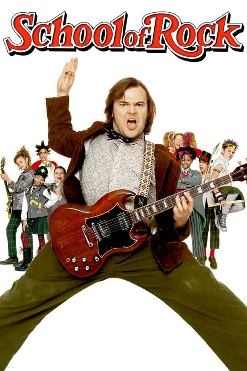 โปสเตอร์หนัง หนังออนไลน์.ดูหนังฟรี.เต็มเรื่อง.School of Rock (2003) ครูซ่า เปิดตำราร็อค
