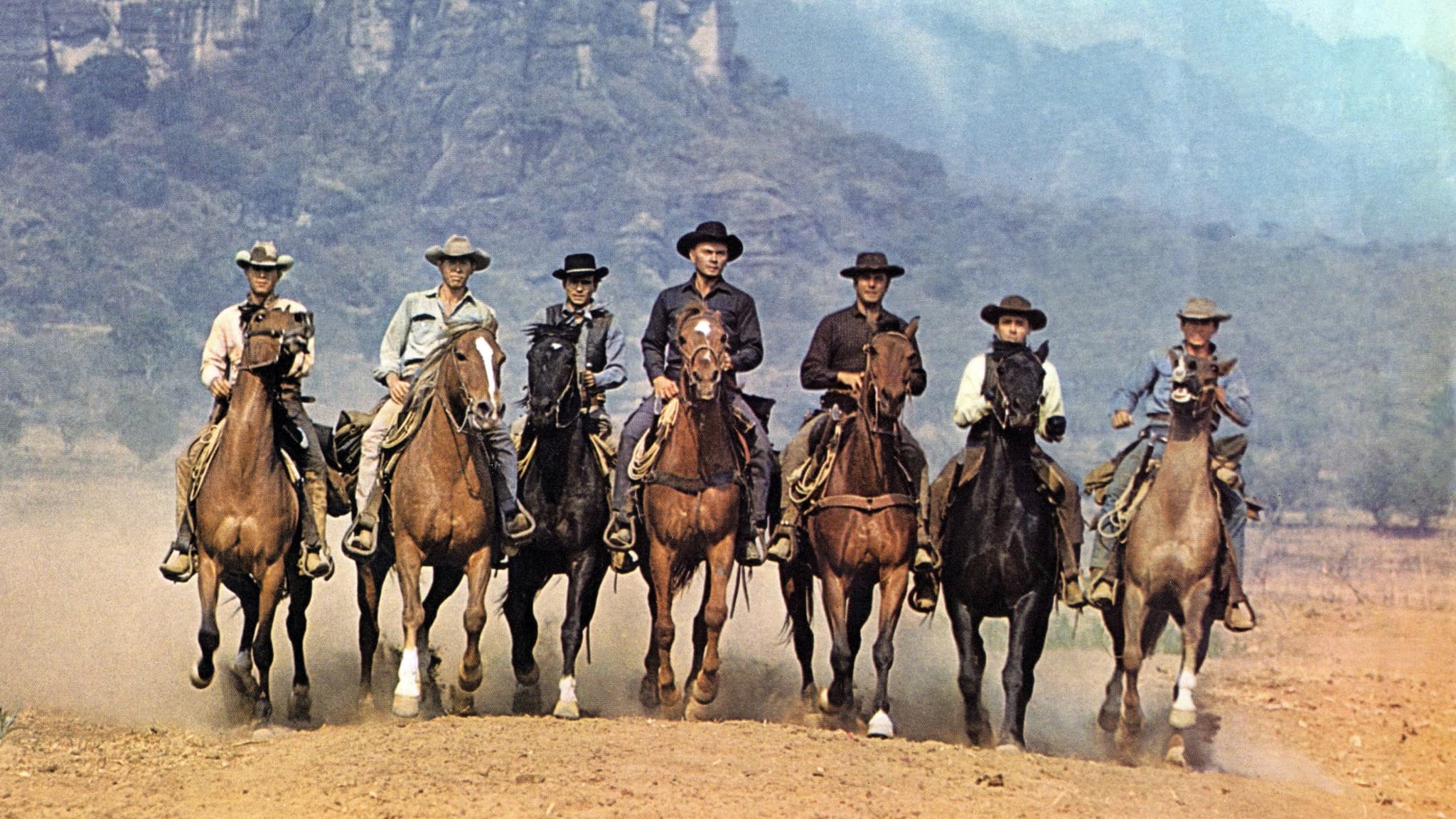 หนังออนไลน์.หนังใหม่ฟรี.The Magnificent Seven (1960) สิงห์แดนเสือ
