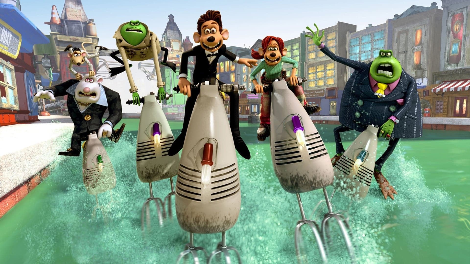 หนังออนไลน์.หนังการ์ตูน.Flushed Away (2006) หนูไฮโซ ขอเป็นฮีโร่สักวัน