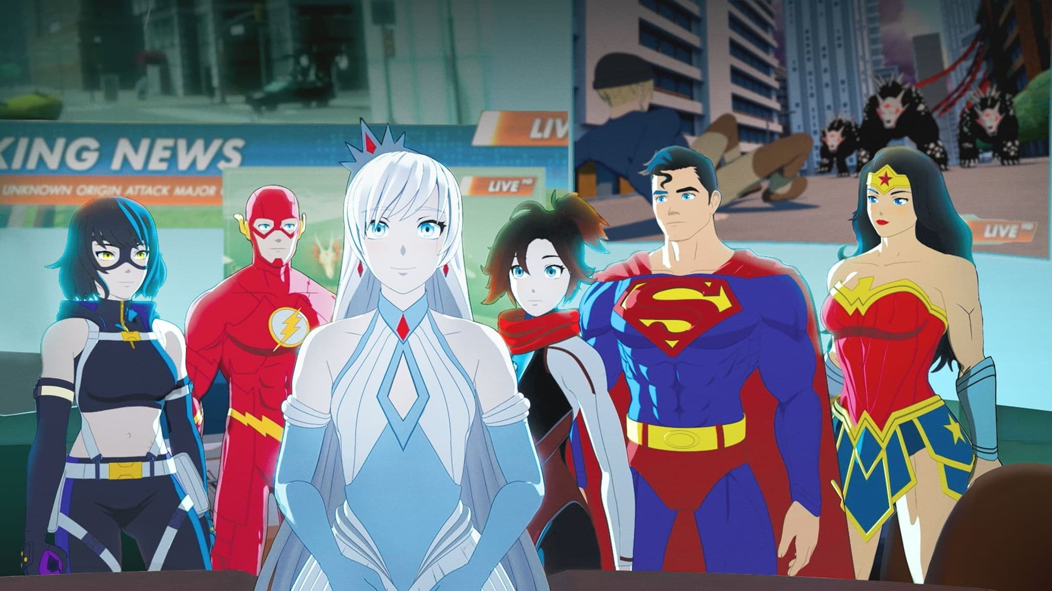 ภาพยนตร์แอนิเมชั่น-Justice League x RWBY Super Heroes & Huntsmen Part Two (2023)