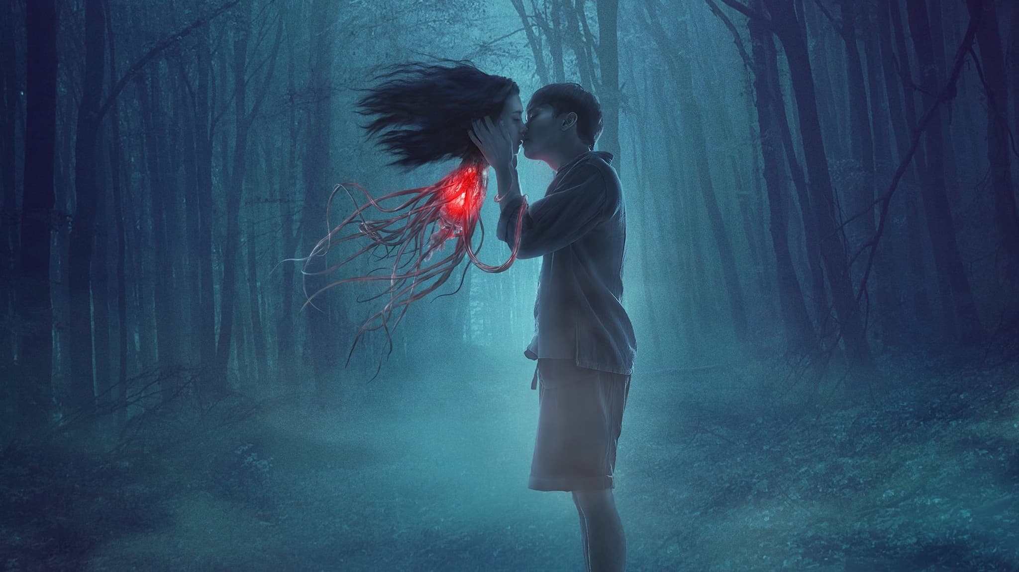 หนังไทย.หนังผี โรแมนติก .Inhuman Kiss (2019) แสงกระสือ